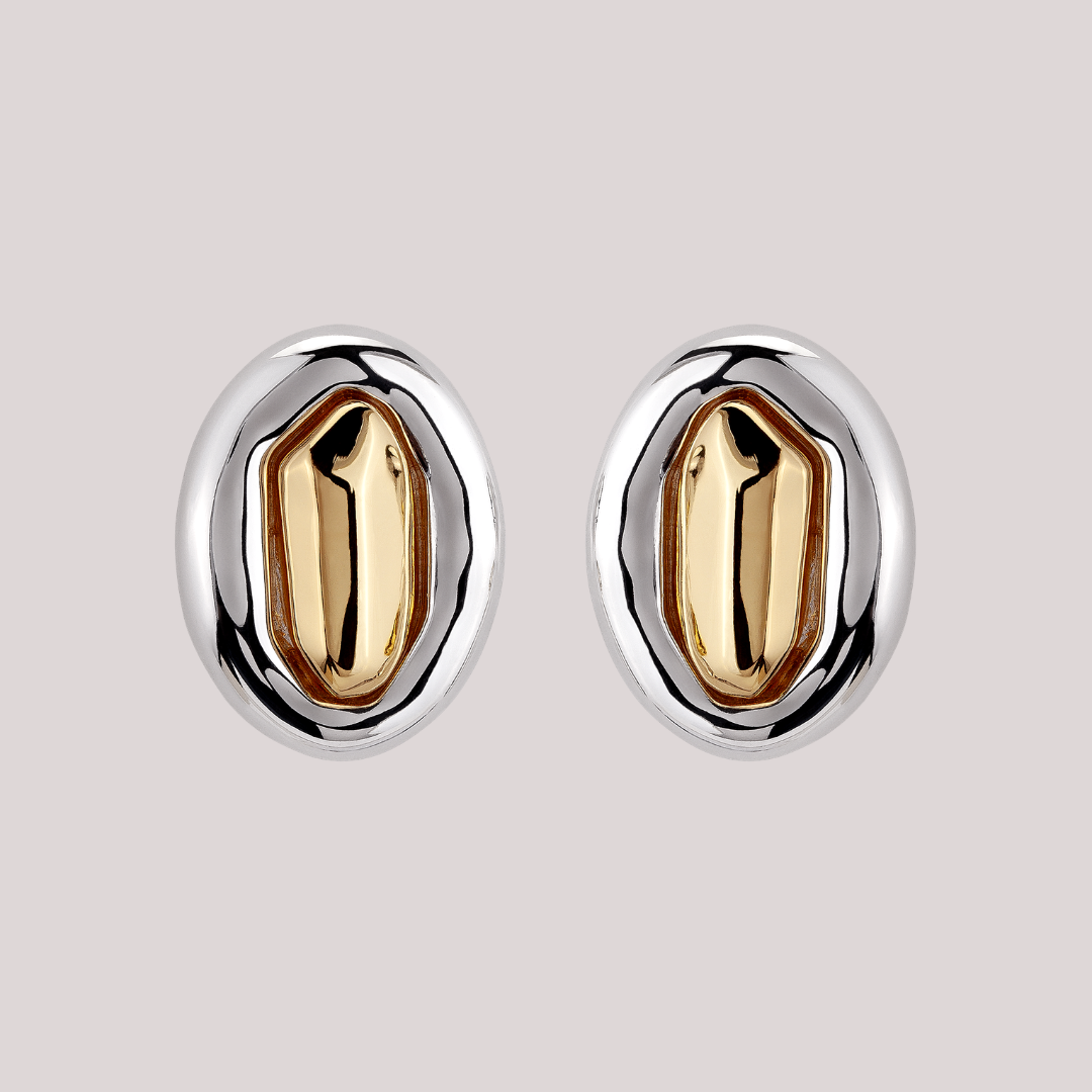 Oval Múltipla Earring