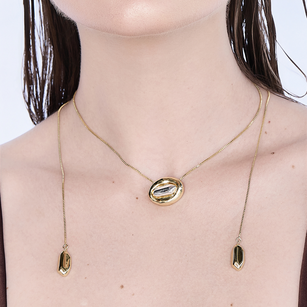 Múltipla Lariat Necklace
